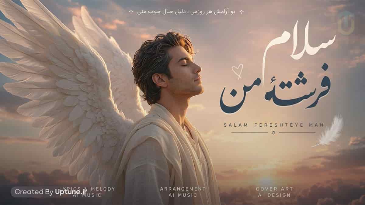 دانلود آهنگ سلام فرشته من دلم برا تو تنگه هوش مصنوعی زن