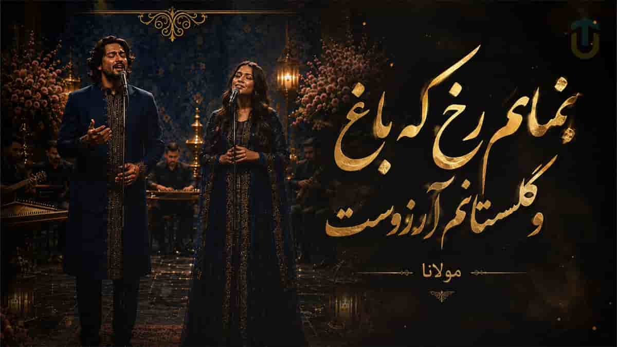 دانلود آهنگ مولانا بنمای رخ که باغ و گلستانم آرزوست