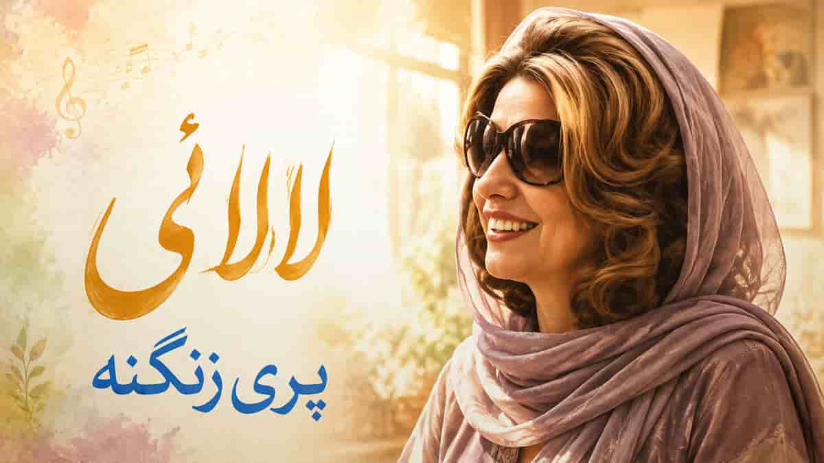 دانلود آهنگ پری زنگنه لای‌ لای‌ لای ‌لای گل لاله پلنگ در کوه چه میناله