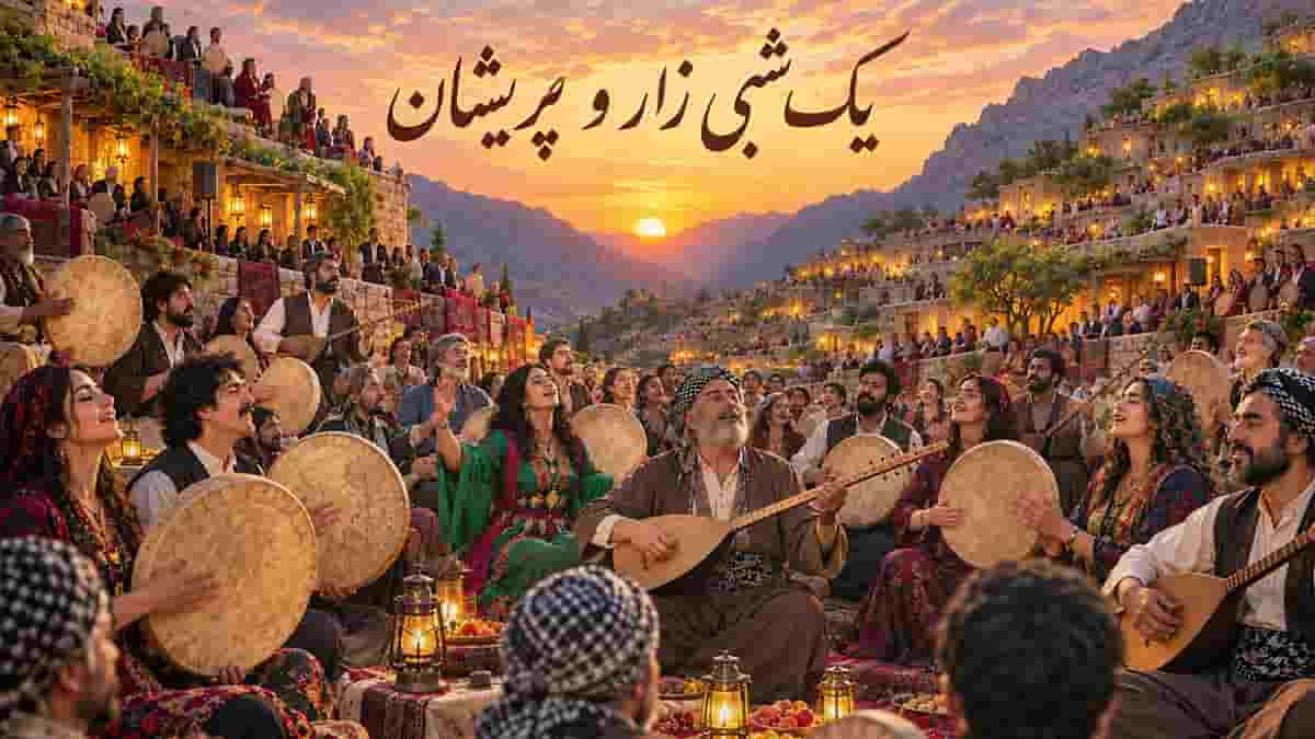 دانلود آهنگ یه شبی زار و پریشان در میخانه زدم؛ اجرای دسته جمعی