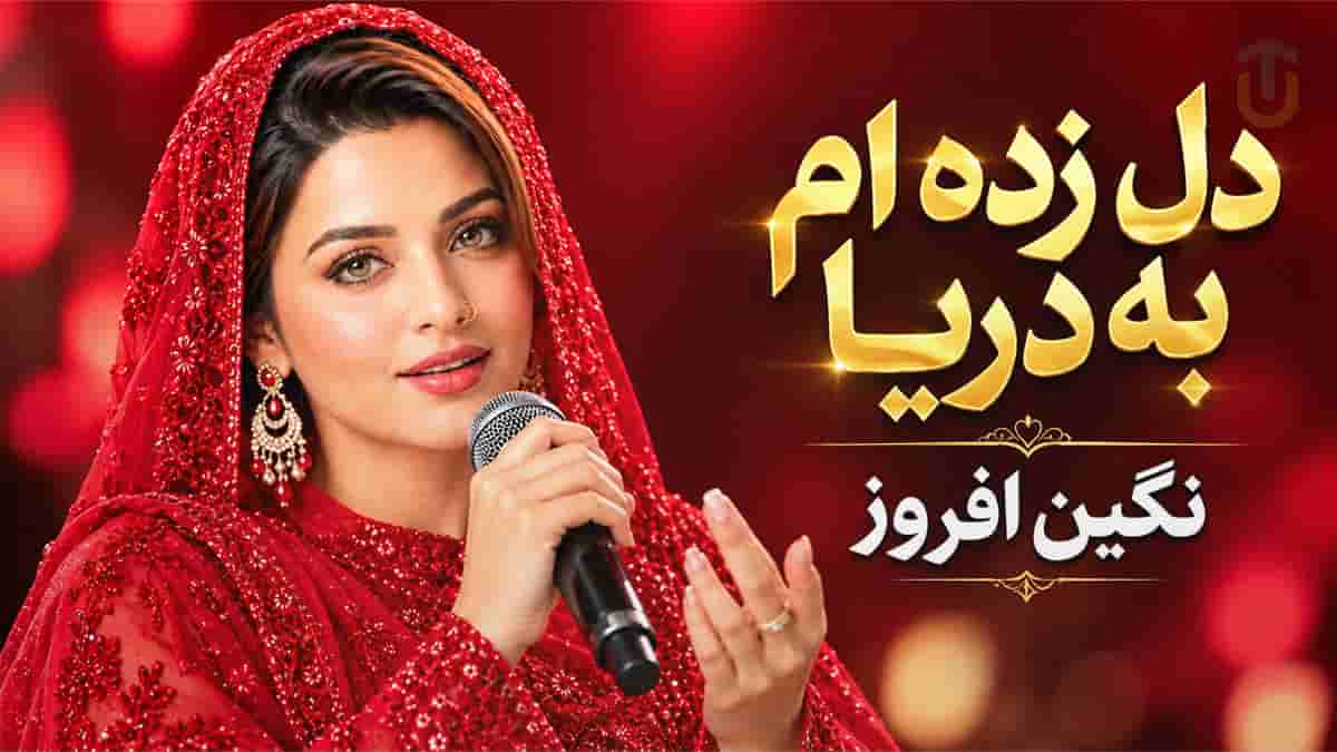 دانلود آهنگ شاد دل زده ام به دریا نگین افروز با لهجه افغانی