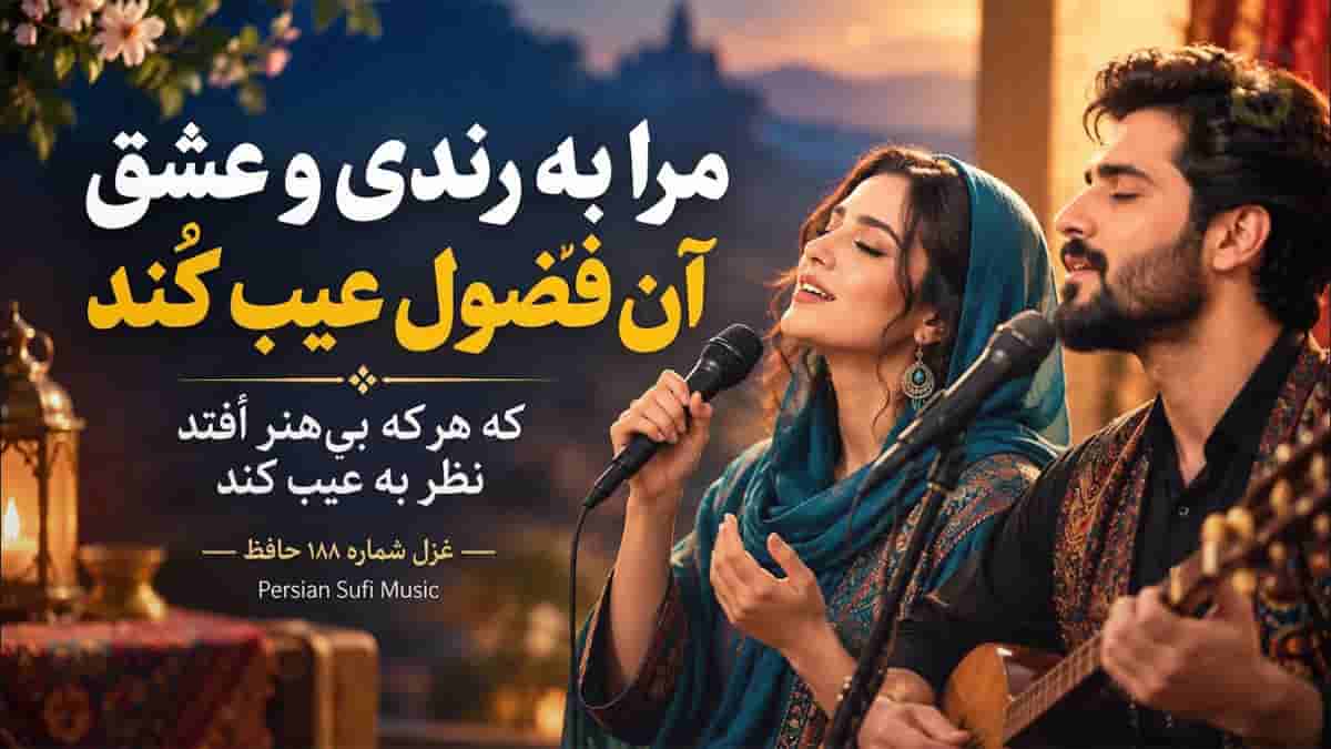 دانلود آهنگ حافظ مرا به رندی و عشق آن فضول عیب کند با لهجه افغانی دانلود آهنگ حافظ مرا به رندی و عشق آن فضول عیب کند با لهجه افغانی